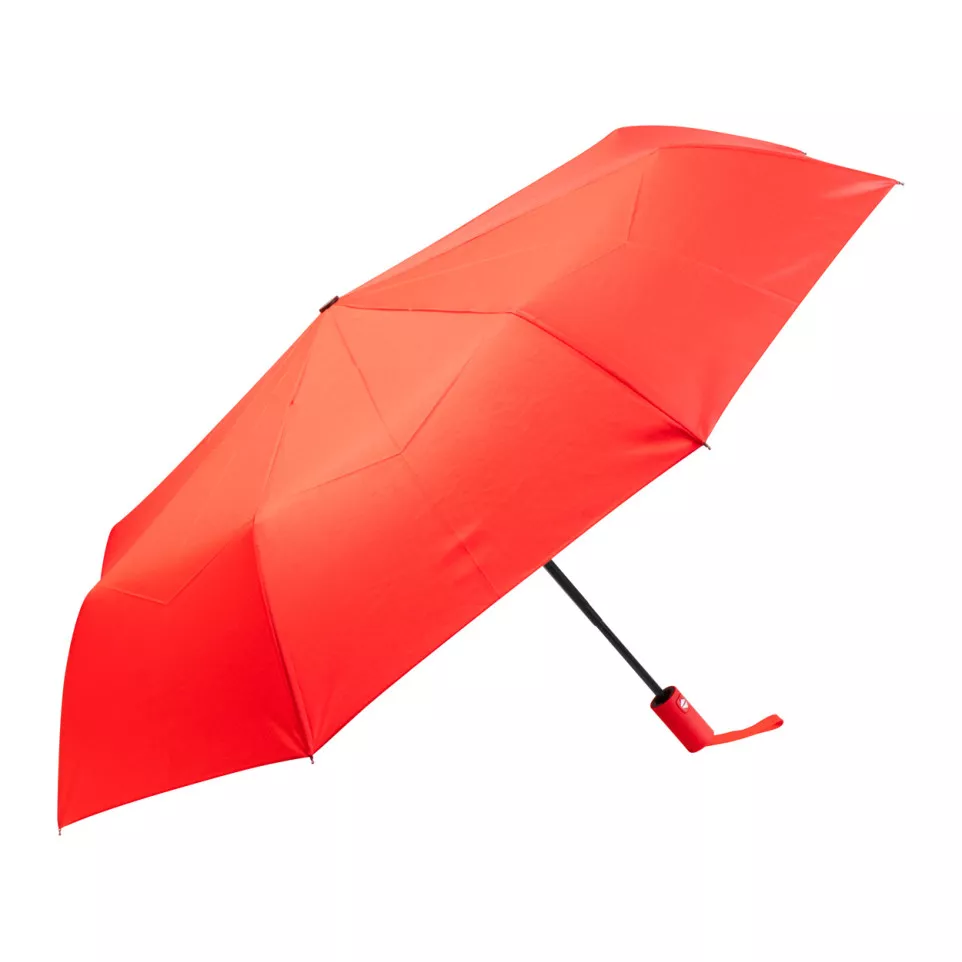 Floccus red  RPET umbrella 