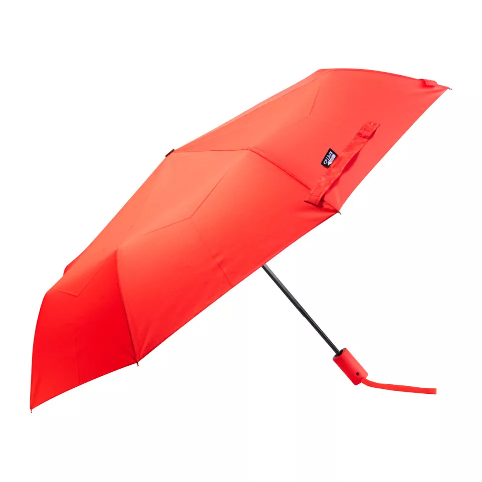 Floccus red  RPET umbrella 