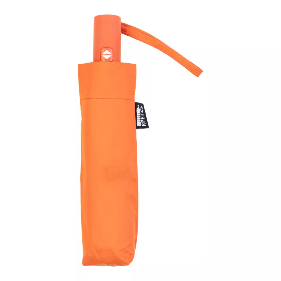 Floccus orange  RPET umbrella 
