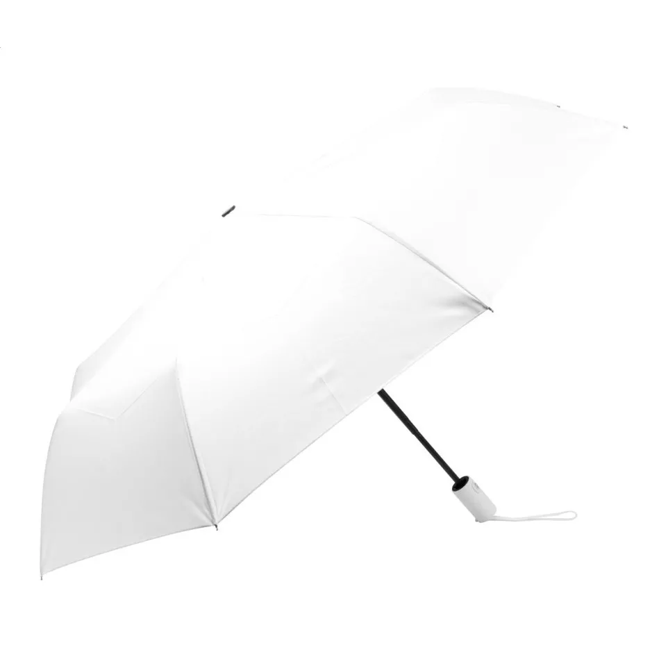 Floccus white  RPET umbrella 