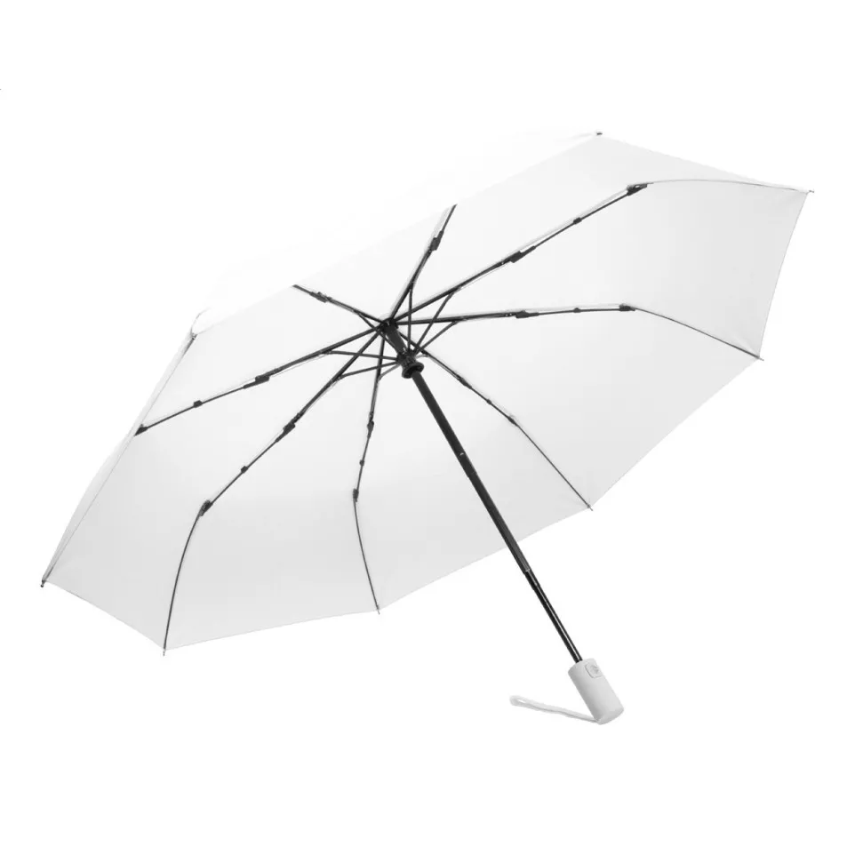 Floccus white  RPET umbrella 
