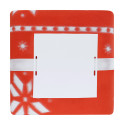 Vetrax red  RPET Christmas blanket 