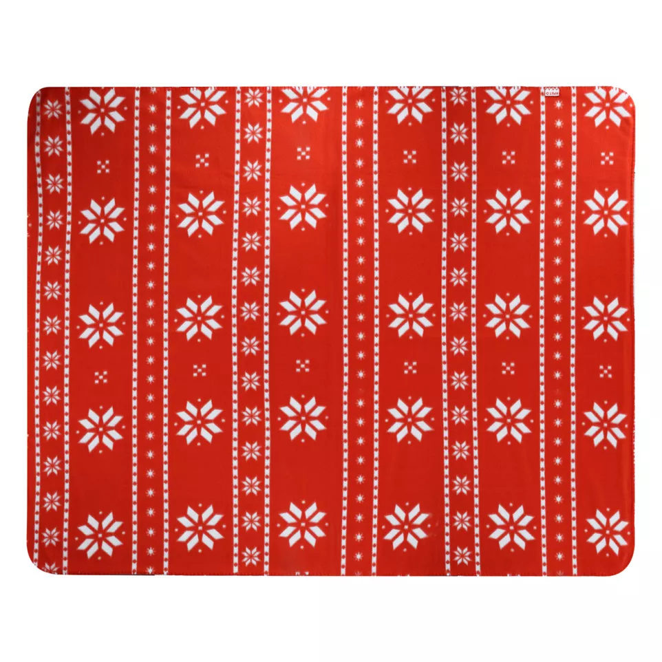 Vetrax red  RPET Christmas blanket 