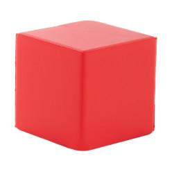 Cubix red  antistress ball 