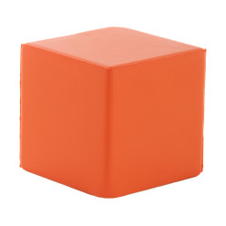 Cubix oranje  antistress bal 