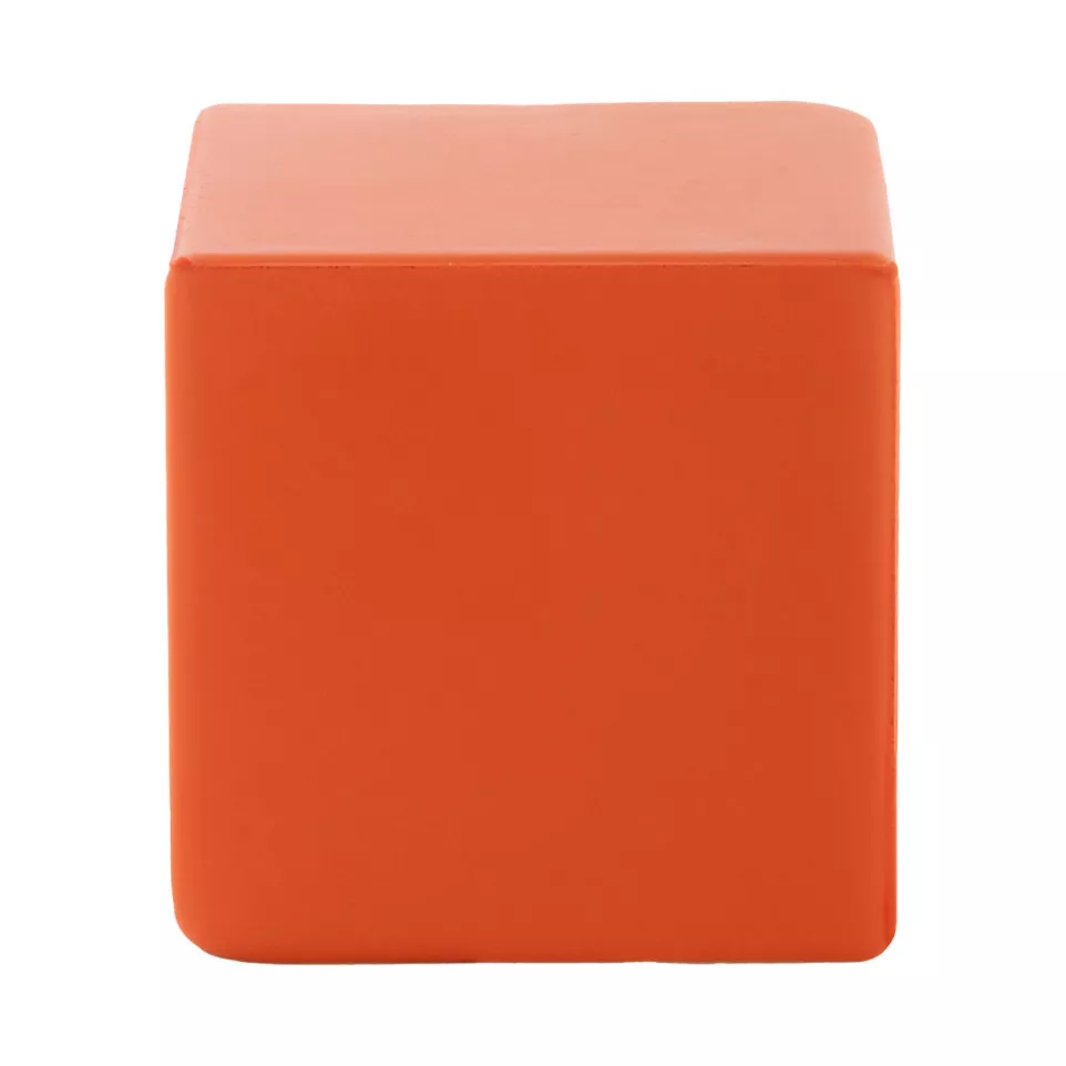 Cubix orange  Balle anti-stress 