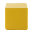 Cubix yellow  antistress ball 