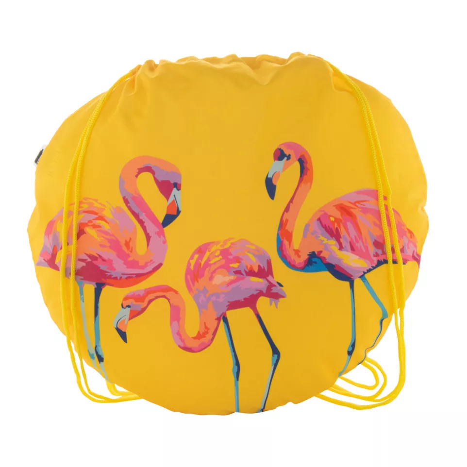 CreaDraw Circle jaune blanc Sac piscine 