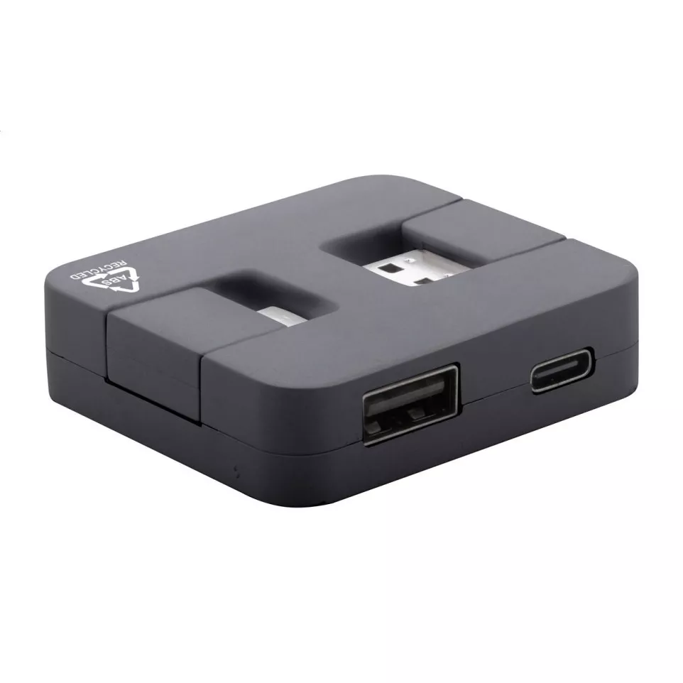 Rahubu noir  Hub USB RABS 