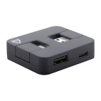 Rahubu zwart  RABS USB-hub 