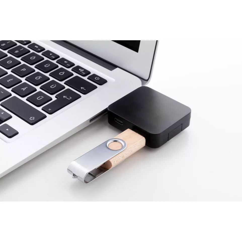 Rahubu noir  Hub USB RABS 