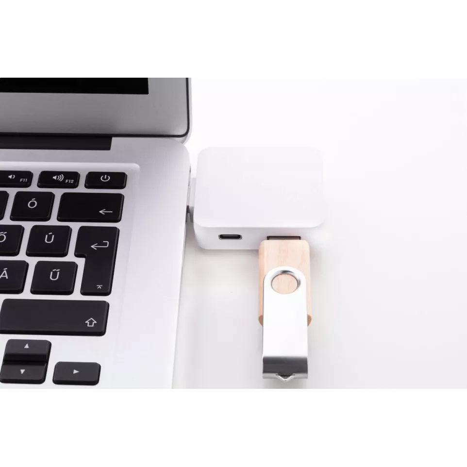 Rahubu blanc  Hub USB RABS 