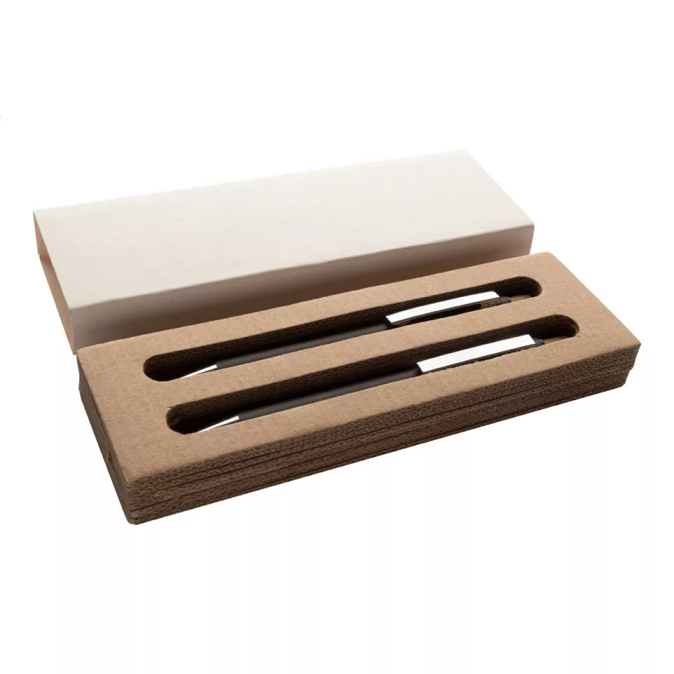 Ralbo gris  Parure de stylos 