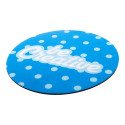 CreaFelt Cursor Round white  RPET mouse pad 