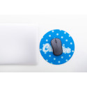 CreaFelt Cursor Round white  RPET mouse pad 