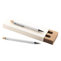 Ralbo blanc  Parure de stylos 