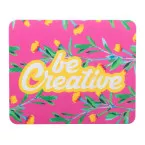 CreaFelt Cursor white  RPET mouse pad 