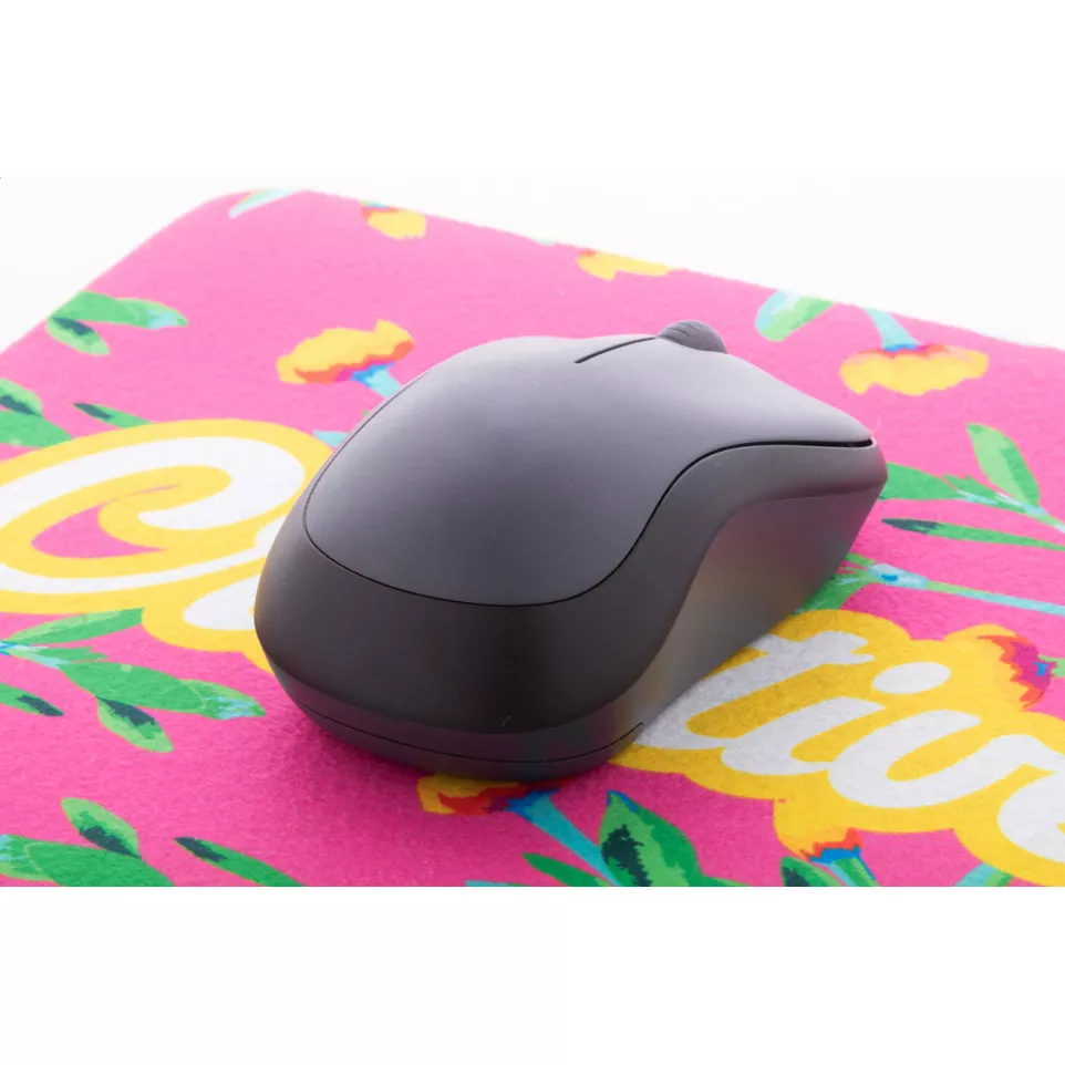CreaFelt Cursor white  RPET mouse pad 