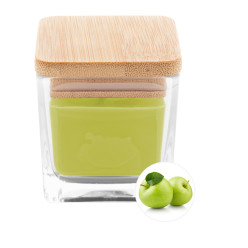 Cubama vert  Bougie, pomme verte 