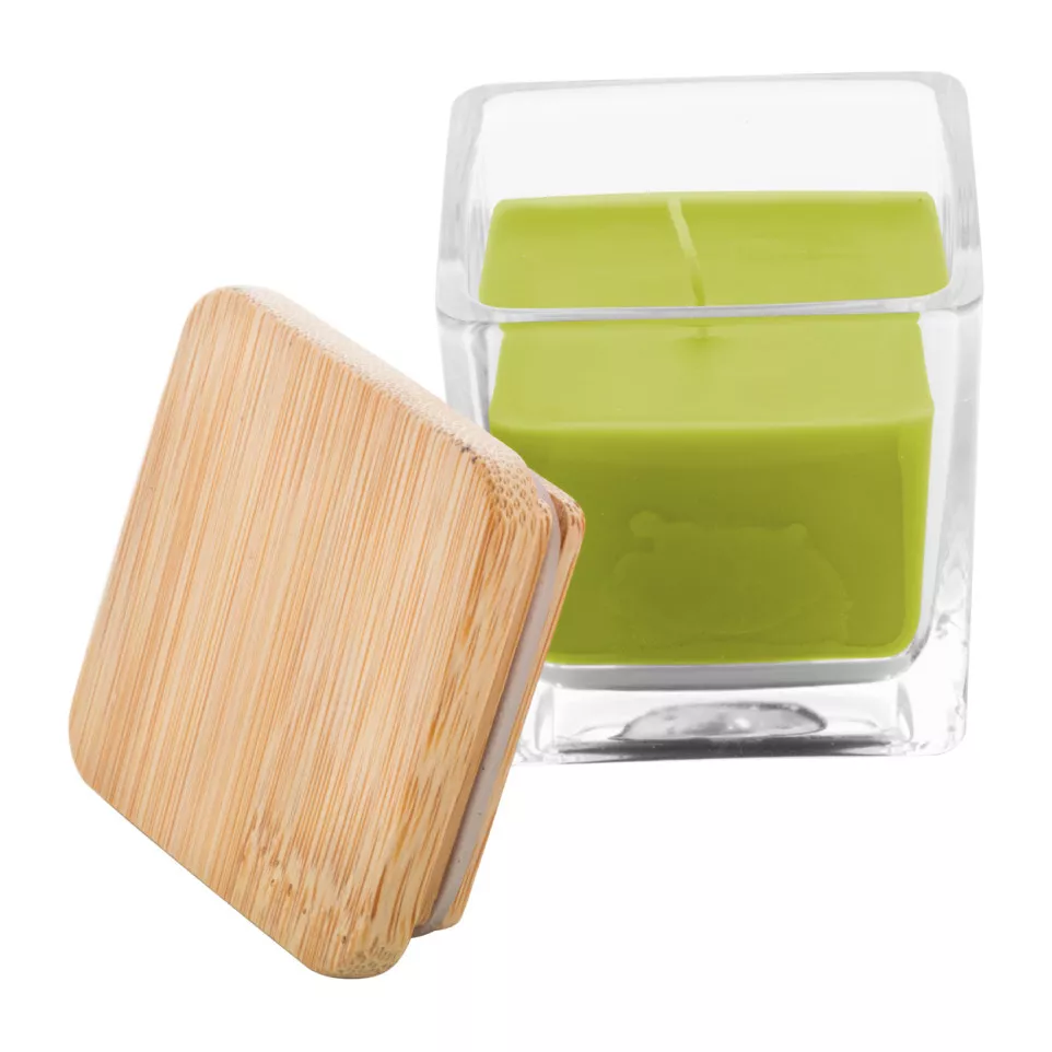 Cubama vert  Bougie, pomme verte 