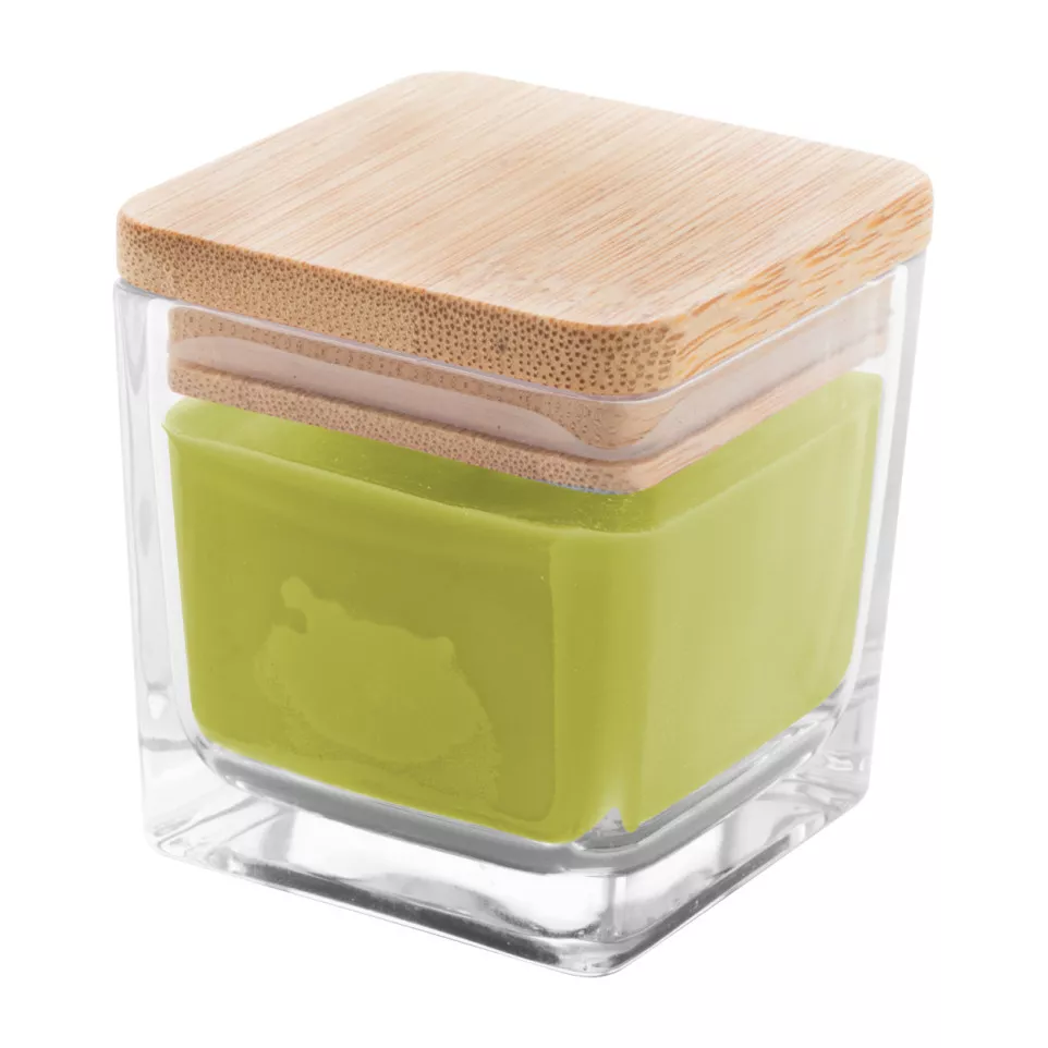 Cubama vert  Bougie, pomme verte 