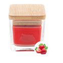 Cubama rouge  Bougie, fraise 
