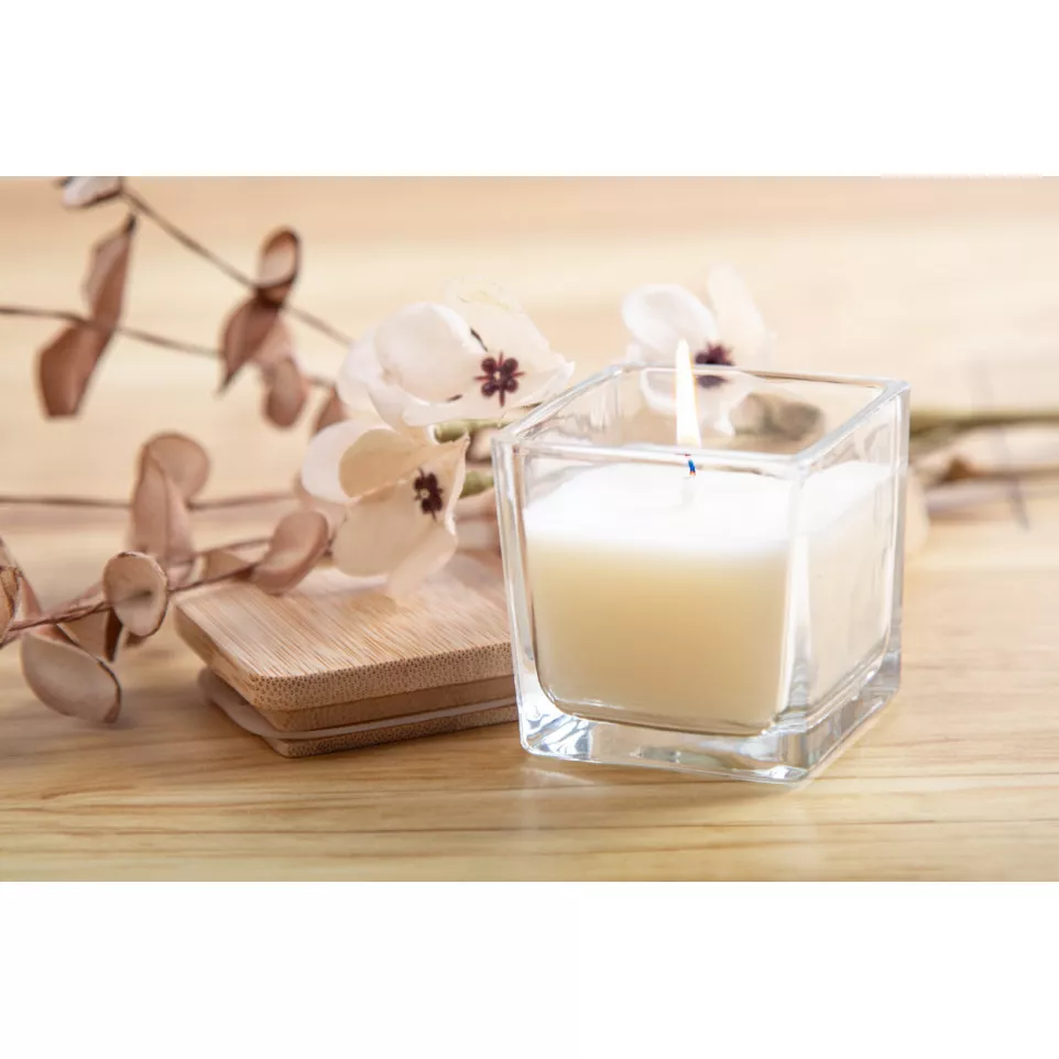 Cubama blanc  Bougie, vanille 