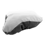 Lumiride blanc  Protège selle de vélo refléchissant et RPET 