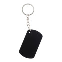 Parcelo black  paper knife keyring 