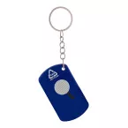Parcelo blue  paper knife keyring 