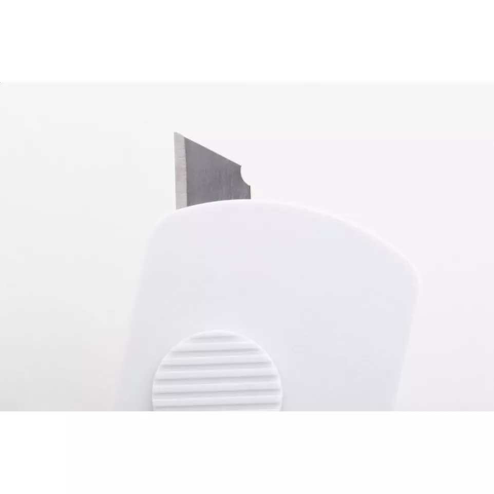 Parcelo white  paper knife keyring 