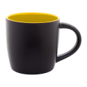 Sculptus jaune noir Mug 