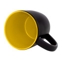 Sculptus jaune noir Mug 