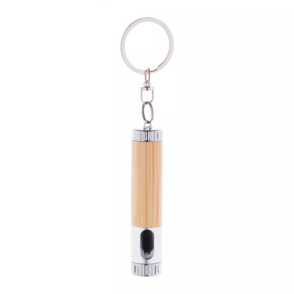 Raboo silver natural mini flashlight 