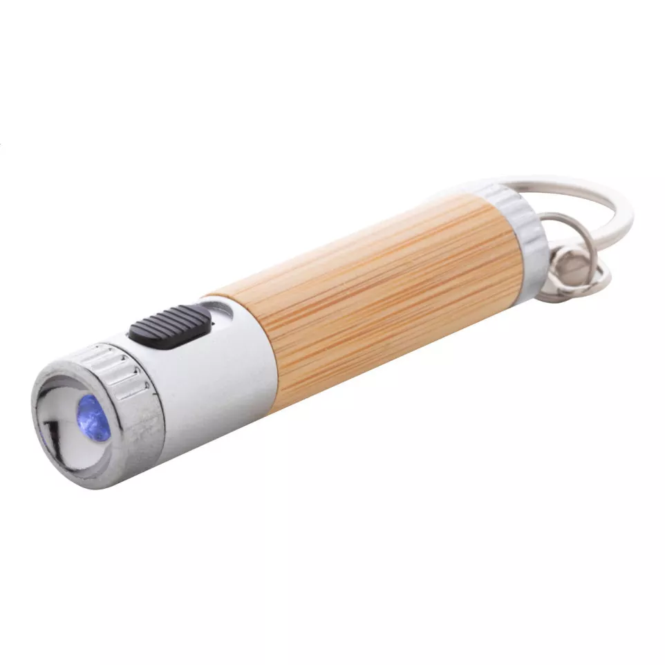 Raboo silver natural mini flashlight 