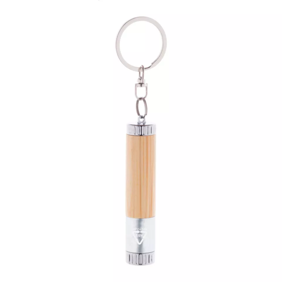 Raboo silver natural mini flashlight 