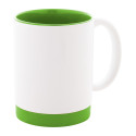 MultiColour Plus vert blanc Mug sublimation 