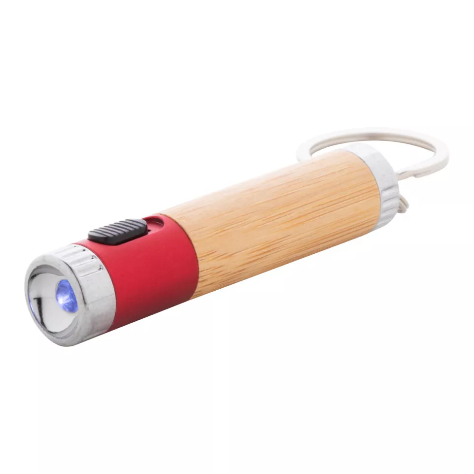 Raboo rood natuurlijk mini-zaklamp 