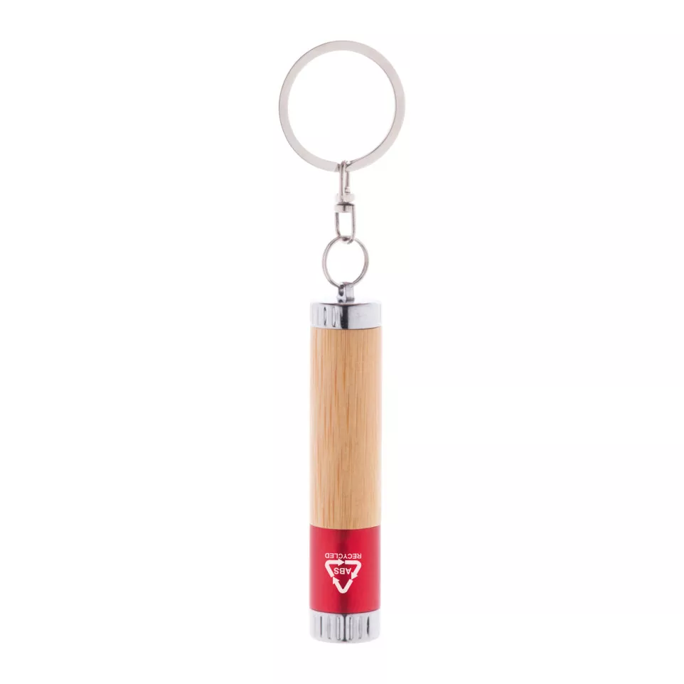 Raboo red natural mini flashlight 