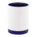 MultiColour Plus blue white sublimation mug 
