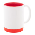 MultiColour Plus rouge blanc Mug sublimation 