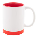 MultiColour Plus rouge blanc Mug sublimation 