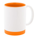 MultiColour Plus orange blanc Mug sublimation 