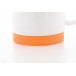 MultiColour Plus orange white sublimation mug 