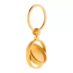 Spinitus goud  sleutelhanger 