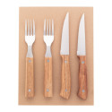 Tomahawk natural  steak cutlery set 