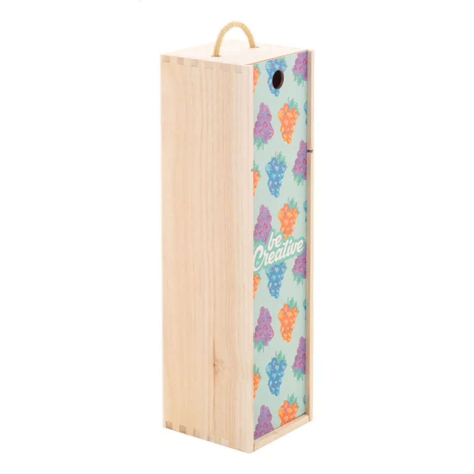 VinoBox natural  custom wine gift box 