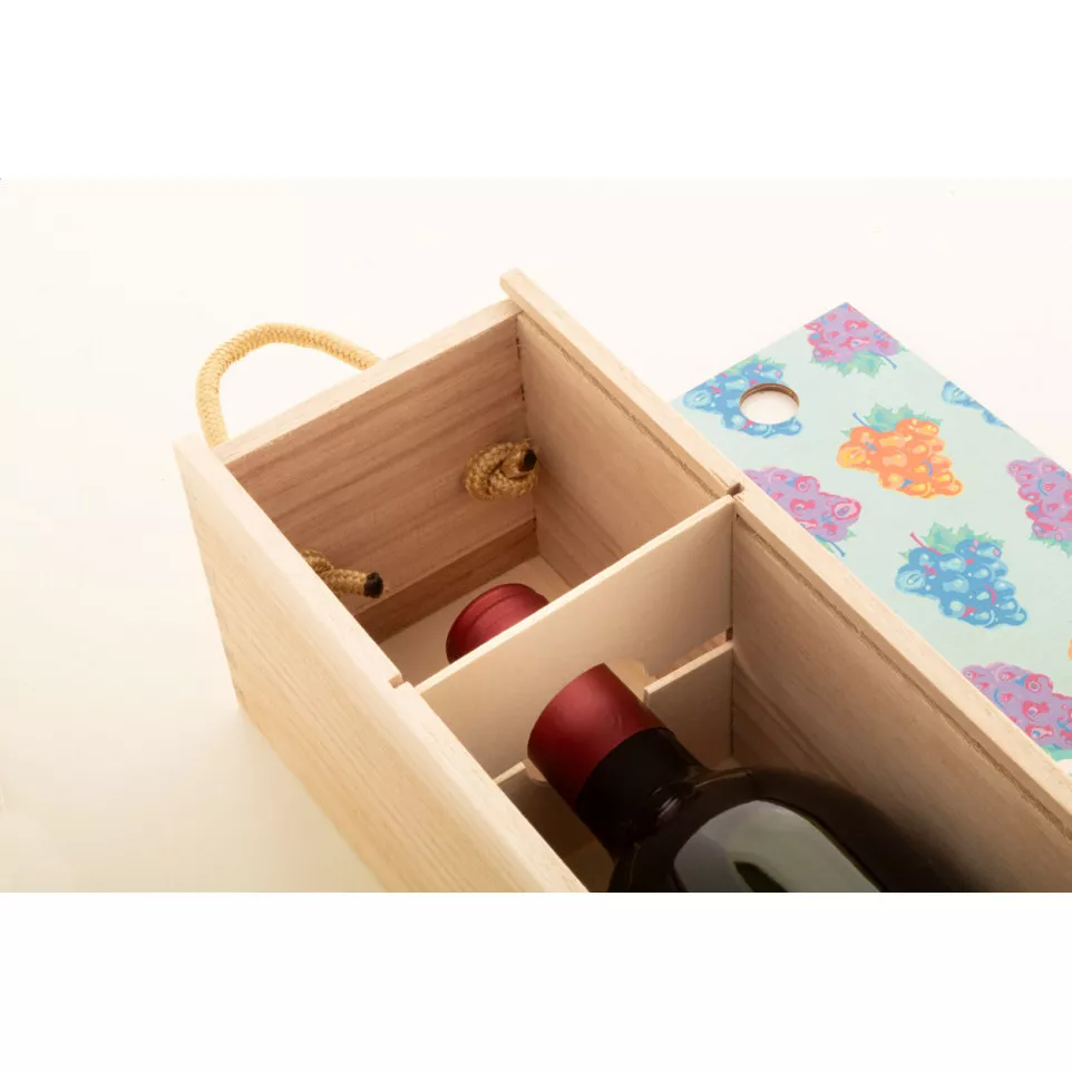 VinoBox natural  custom wine gift box 