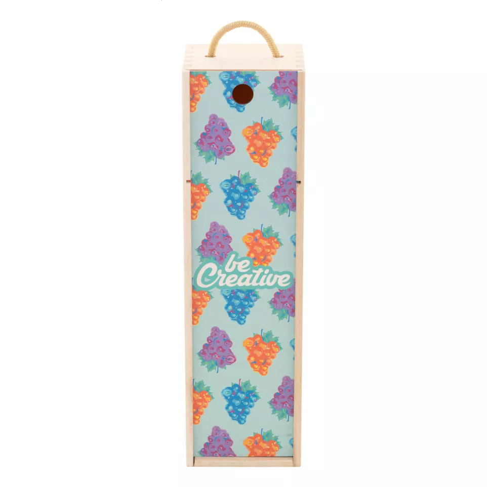 VinoBox natural  custom wine gift box 