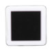 MagBadge Square white  pin button fridge magnet 